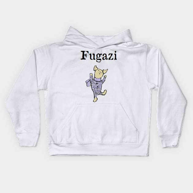 FUGAZI Kids Hoodie by Stubbs Letterpress